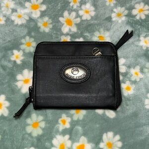Vintage Wallet black leather. Wallet by PACIFIC EXPRESS